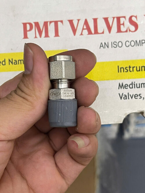 PMT Male Connector SS316 IMC4-4N | Instrumentation Male Connector