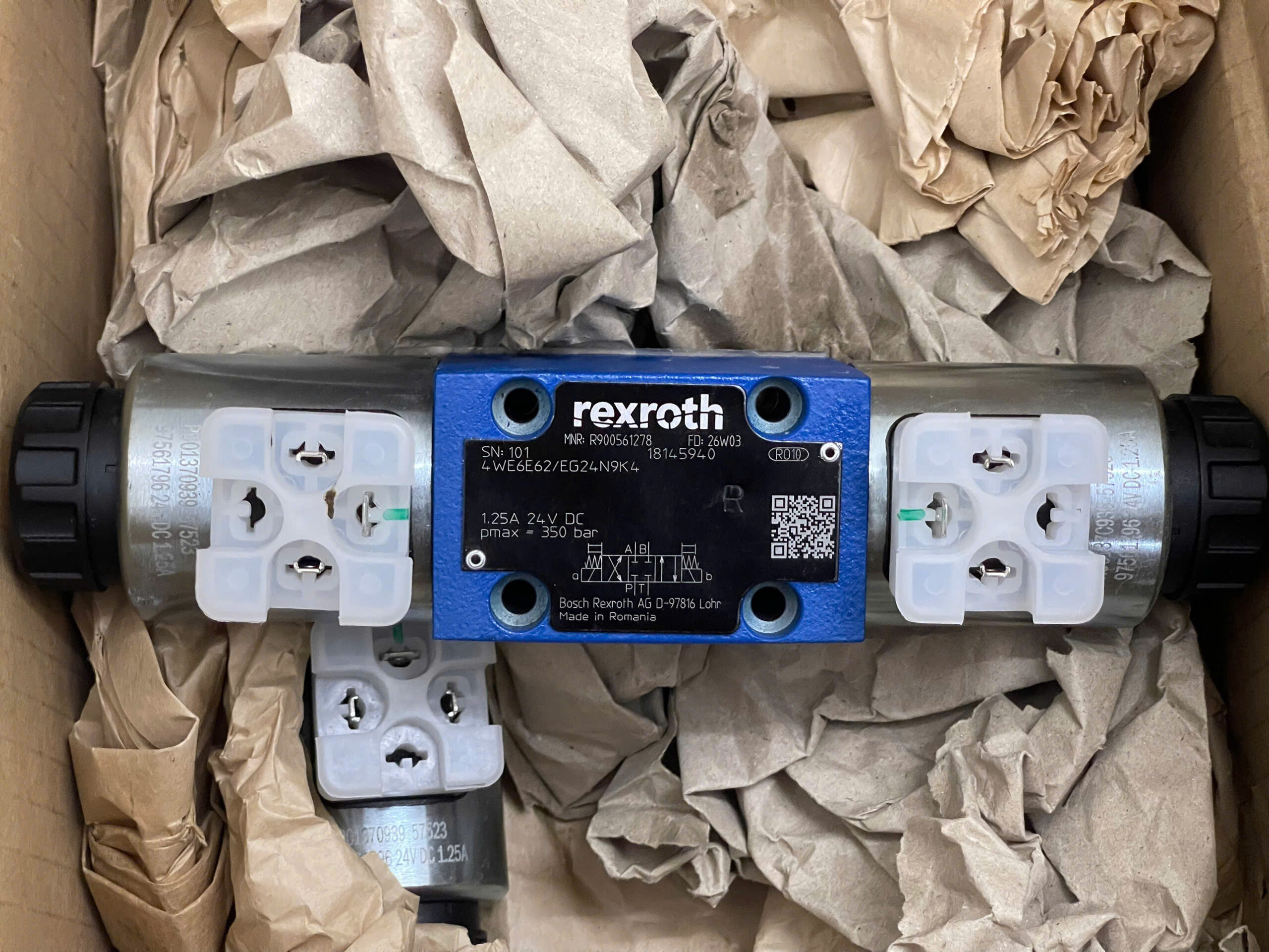 Bosch Rexroth 4WE6E62/EG24N9K4 | Van Điện Từ Thủy Lực Directional Control Valve